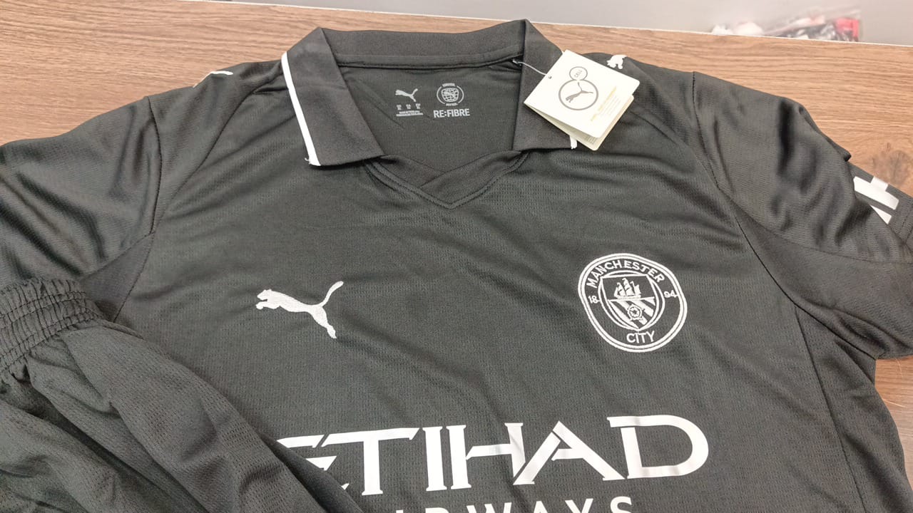 Manchester City Away Football Jersey 25/26 Set
